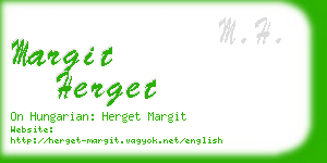 margit herget business card